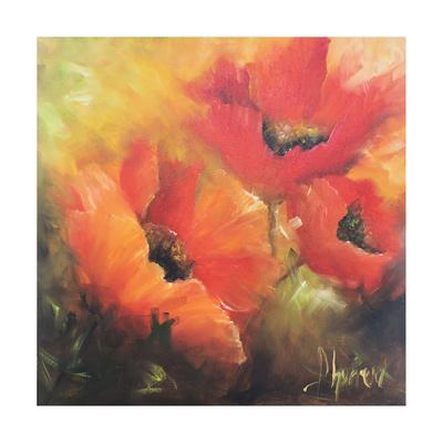 Giclee Canvas Wall Art /'Aqua Azul/' by Leticia Herrera